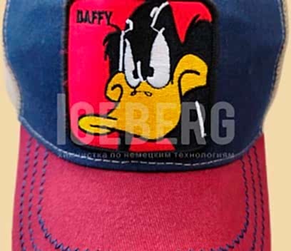 Покраска текстильной детской кепки после Покраска текстильной детской кепки после