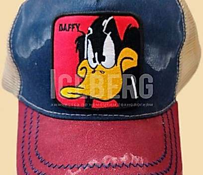 Покраска текстильной детской кепки до Покраска текстильной детской кепки до